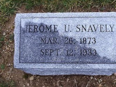 Jerome U Snavely on Sysoon