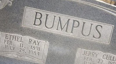 Jerry Cullom Bumpus on Sysoon