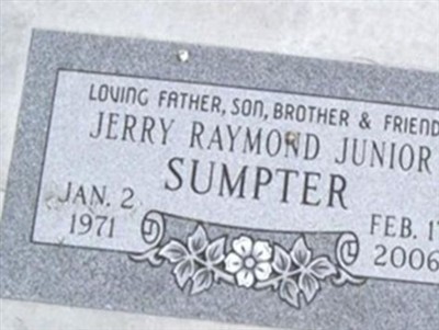 Jerry Raymond Sumpter, Jr on Sysoon