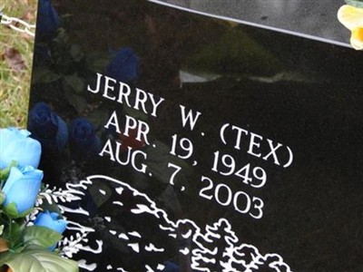 Jerry W. "Tex" Morgan on Sysoon