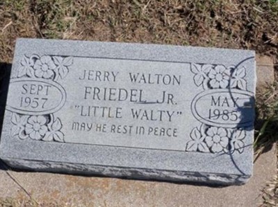 Jerry Walton Friedel, Jr on Sysoon