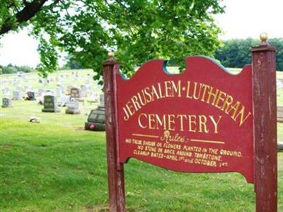 Jerusalem Lutheran Cemetery on Sysoon