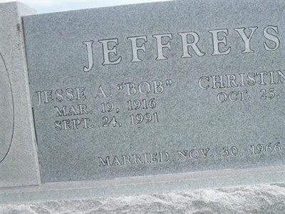 Jesse A. "Bob" Jeffreys on Sysoon