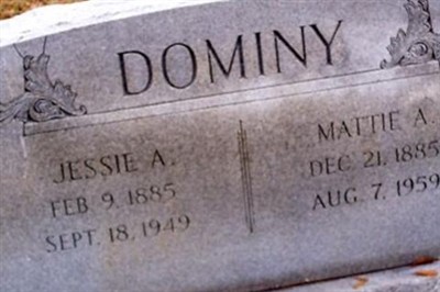 Jesse Abner Dominy on Sysoon