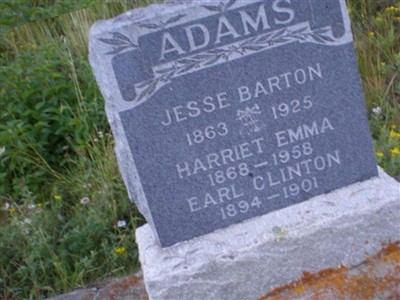 Jesse Barton Adams on Sysoon