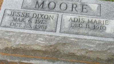 Jesse Dixon Moore, Sr on Sysoon