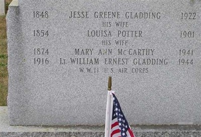 Jesse Greene Gladding on Sysoon