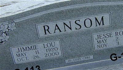 Jesse Robert Ransom on Sysoon