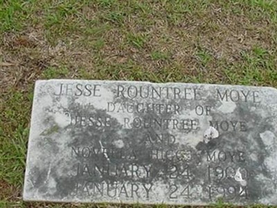 Jesse Roundtree Moye on Sysoon