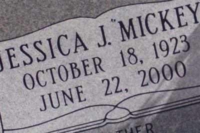 Jessica J 'Mickey' Alexander on Sysoon