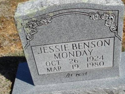 Jessie Benson Monday on Sysoon
