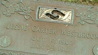 Jessie Carter Westbrook on Sysoon