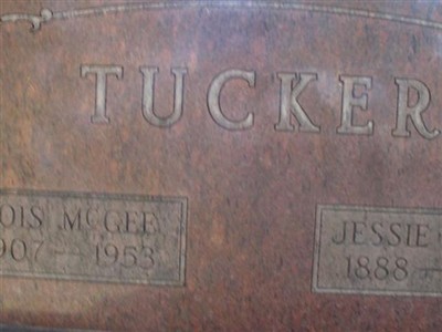 Jessie Coats Tucker on Sysoon