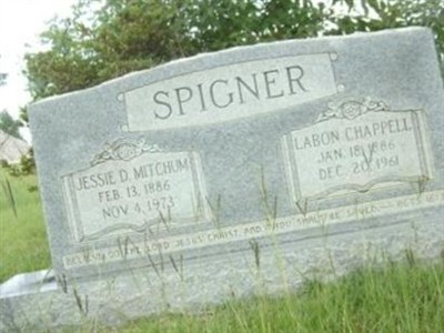 Jessie D Mitchum Spigner on Sysoon