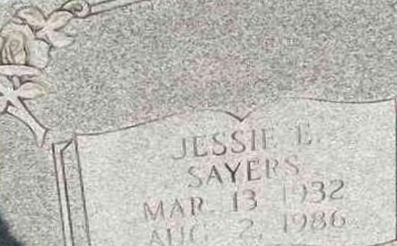 Jessie E Sayers on Sysoon