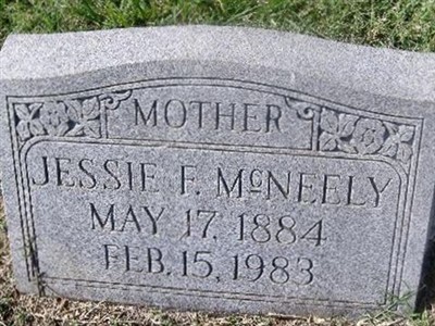 Jessie F. McNeely on Sysoon