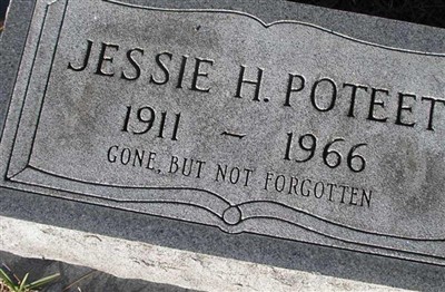 Jessie H. POTEET on Sysoon
