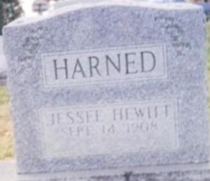 Jessie Hewitt Harned on Sysoon