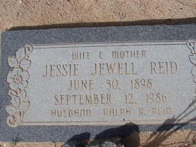 Jessie Jewell Reid on Sysoon