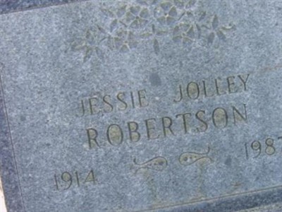 Jessie Jolley Robertson on Sysoon