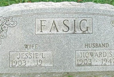 Jessie L. Fasig - Callender on Sysoon