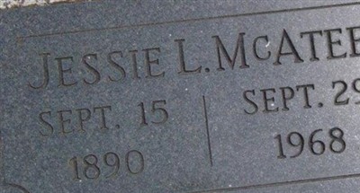 Jessie L. McAtee on Sysoon