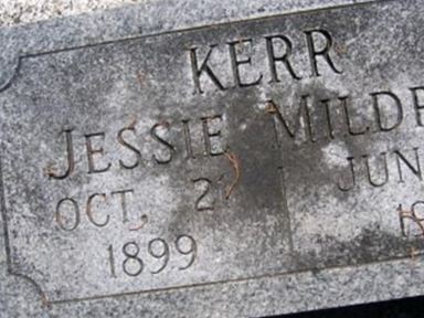 Jessie Mildred McDonald Kerr on Sysoon