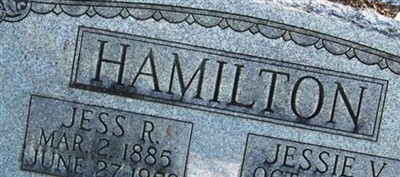 Jessie V Hamilton on Sysoon