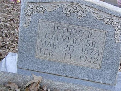 Jethro Calvert, Sr on Sysoon