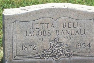 Jetta Bell Jacobs Randall on Sysoon