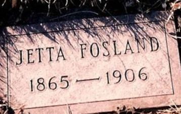 Jetta Margarette Christianson Fosland on Sysoon