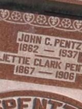 Jettie Clark Pentz on Sysoon
