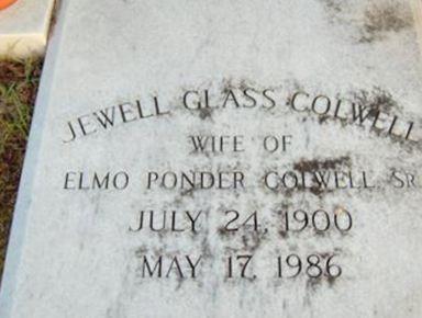 Jewell Glass Colwell on Sysoon