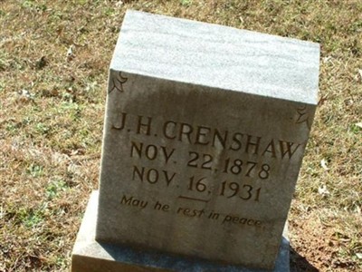 J H Crenshaw on Sysoon