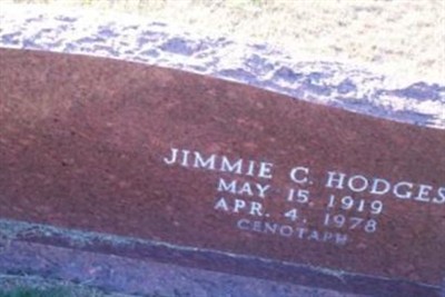 Jimmie C Hodges on Sysoon
