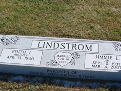 Jimmie "Jim" Lou Lindstrom on Sysoon