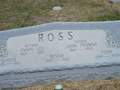Jimmie Lou Ross on Sysoon
