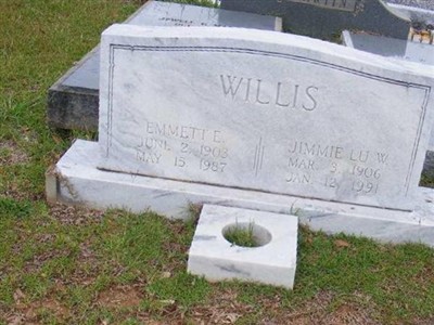 Jimmie Lu Willis on Sysoon