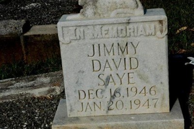 Jimmy David Saye on Sysoon