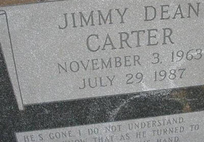 Jimmy Dean Carter on Sysoon