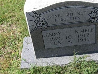 Jimmy L. Kimble on Sysoon