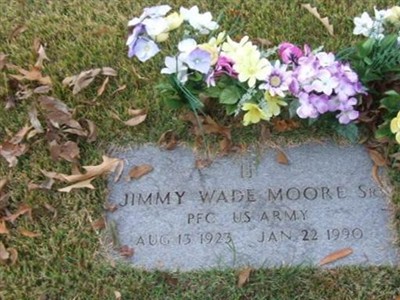 Jimmy Wade Moore, Sr on Sysoon