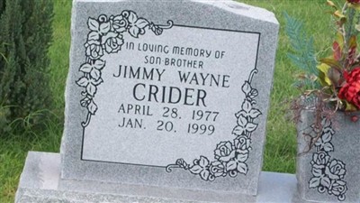 Jimmy Wayne Crider on Sysoon