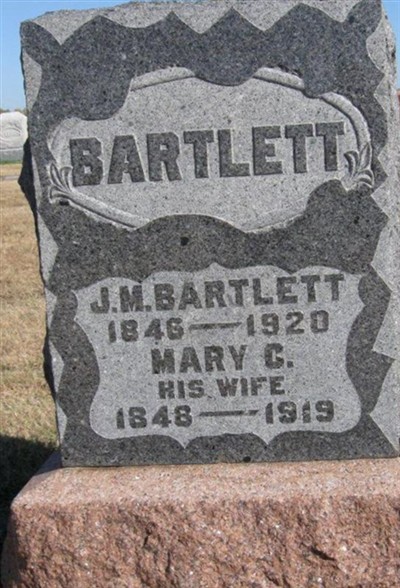 J. M Bartlett on Sysoon