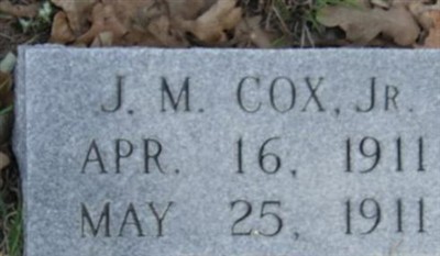 J. M. Cox, Jr on Sysoon