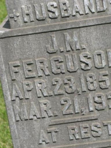 J M Ferguson on Sysoon