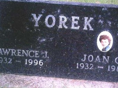 Joan Clarice Johnson Yorek on Sysoon