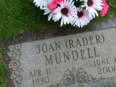 Joan Rader Mundell on Sysoon