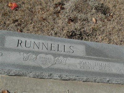Joan "Timmie" Runnells on Sysoon