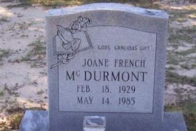 Joane French McDurmont on Sysoon